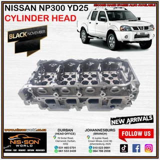 Nissan Np300 Yd25 Cylinder Head