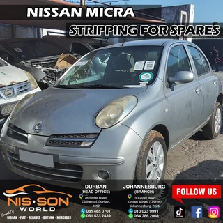 Nissan Micra Stripping For Spares