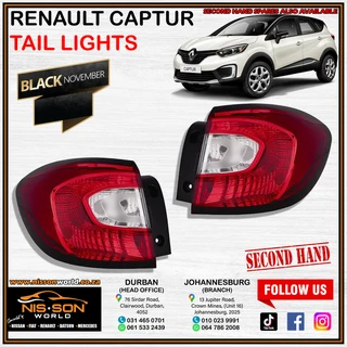 Renault Captur Tail Lights