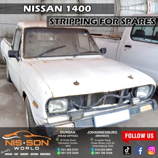 Nissan 1400 Now Stripping For Spares