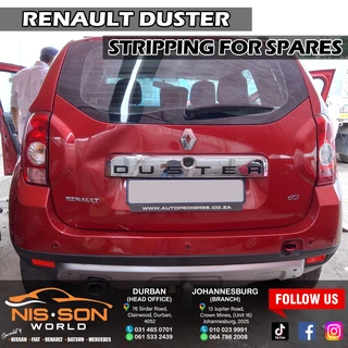 Renault Duster Now Stripping For Spares