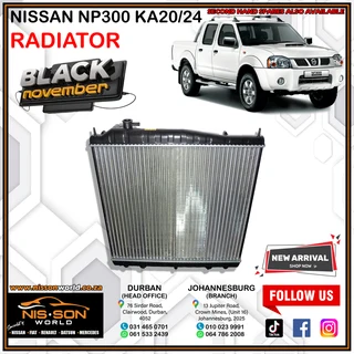 Nissan Np300 Ka20/24 Radiator