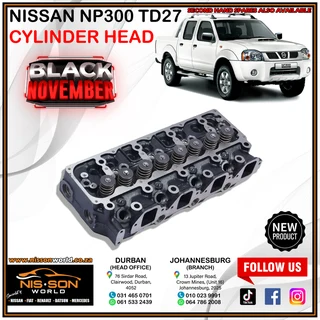 Nissan Np300 Td27 Cylinder Head