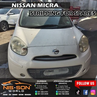Nissan Micra Stripping For Spares