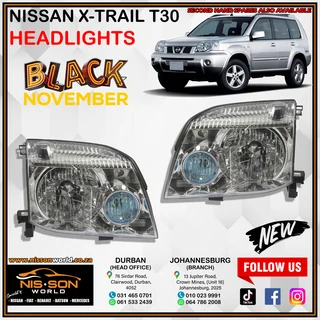 Nissan X-trail T30 Headlights