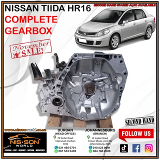 Nissan Tiida Hr16 Complete Gearbox