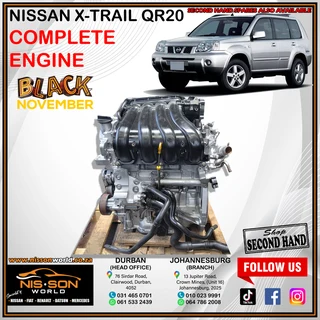 Nissan X-trail Qr20 Complete Engine