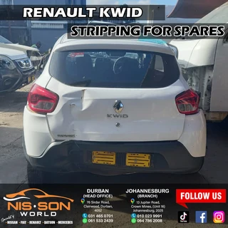 Renault Kwid Stripping For Spares