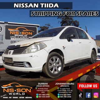Nissan Tiida Stripping For Spares