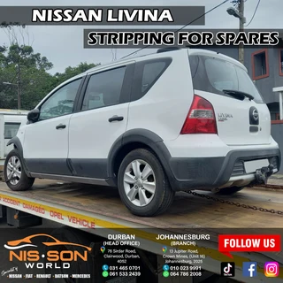 Nissan Livina Stripping For Spares