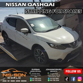 Nissan Qashqai Stripping For Spares