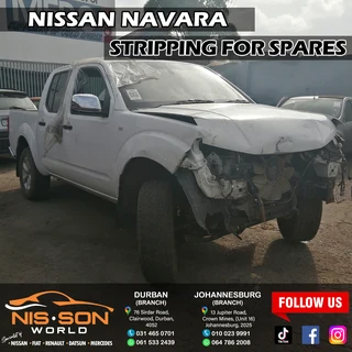 Nissan Navara Stripping For Spares