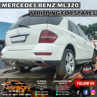Mercedes Benz Ml320 Cdi Stripping For Spares