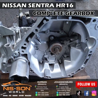 Nissan Sentra Hr16 Complete Gearbox