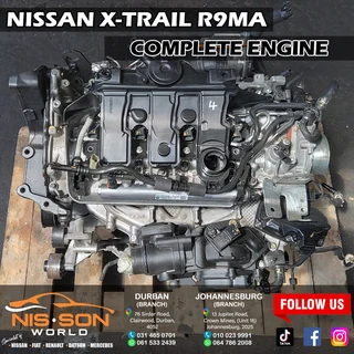 Nissan X-trail R9ma Complete Engine