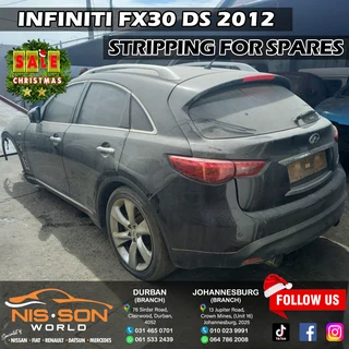 Infiniti Fx30 Ds 2012 Stripping For Spares