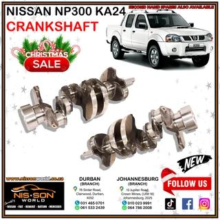 Nissan Np300 Ka24 Crankshaft