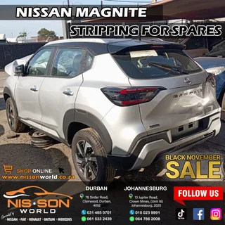 Nissan Magnite Stripping For Spares
