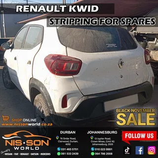 Renault Kwid Stripping For Spares