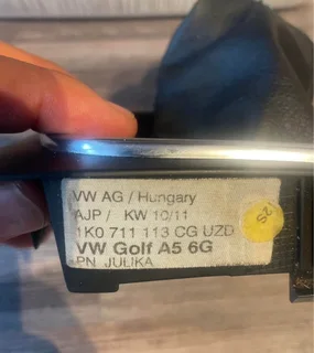 VW Golf 6 OEM gear boot complete