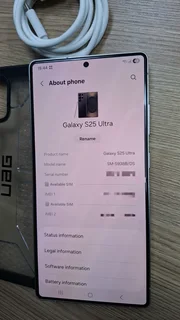 Samsung Galaxy S25 Ultra 256GB  / Black Color