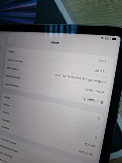 Apple iPad Pro 12.9-inch / 5th Gen M1 128GB  / Wifi &amp; Cellular