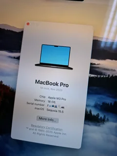 MacBook Pro M3 PRO 14-inch  / 512GB SSD 18GB RAM