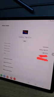 Samsung Galaxy Tab S7 PLUS With Keyboard