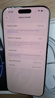 Apple iPhone 16 Pro Max 256GB  / Black Color