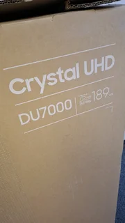 Samsung TV Crystal UHD 75-INCH