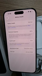 Apple iPhone 15 Pro Max 512GB  / Black Titanium