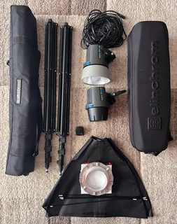 Full Elinchrom Studio Lighting Kit