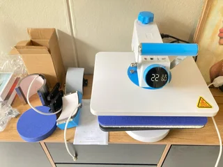 Brand New Vevor 5-in-1 Heat Press Machine – Sublimation Kit | 220v | 800w