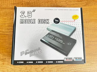 3.5" USB 3.0 SATA External HDD Enclosure – R250