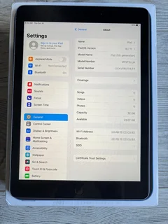  Apple iPad (5th Gen) – 9.7&#34;, 32GB, Wi-Fi | Space Grey