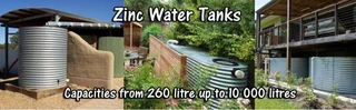 Zinc Water Tanks