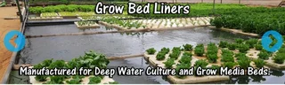 Aquaponic Grow Bed Liners/ Akwaponiese Groeibeddingvoerings