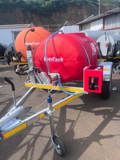 1000 Litre Polyurethane Diesel Bowser BRAKED - GALVANISED CHASSIS