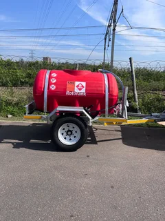 1000 Litre Polyurethane Diesel Bowser BRAKED - GALVANISED CHASSIS