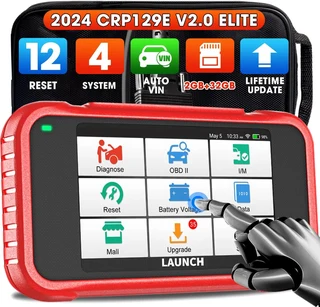 2024 ELITE CRP129E V2 DIAGNOSTICS SCAN TOOL WITH 12 RESET SERVICE FUNCTIONS