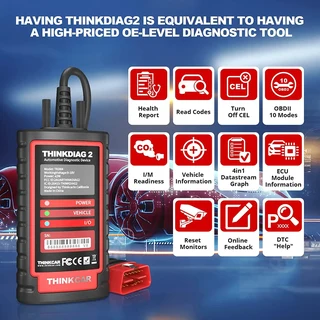 THINKDIAG2 ALL SYSTEM BIDIRECTIONAL CONTROL OBD2 DIAGNOSTIC,ECU CODING