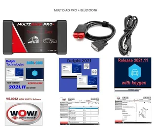 Multidiag Pro+ Bluetooth Diagnostic Scanner | Works with Cars & Trucks