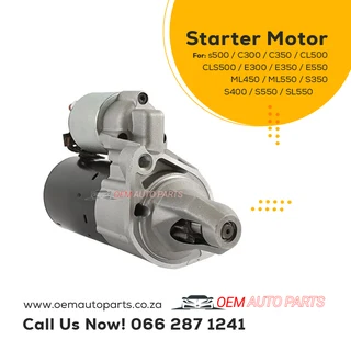 W221 S500 Starter Motor A0061515901 Engine Startup