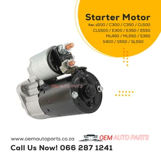 W221 S500 Starter Motor A0061515901 Engine Startup