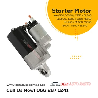W221 S500 Starter Motor A0061515901 Engine Startup