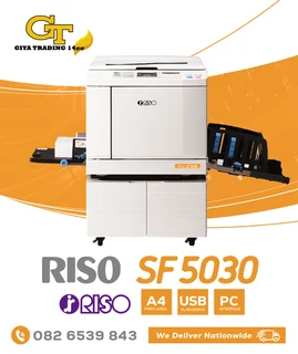Riso SF5030 Digital Printer - Good Deal For: Schools / Businesses / Property Companies / Law Firms