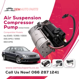 Air Suspension Compressor Pump (W212/W218) - 212 320 0404  /  212 320 0104
