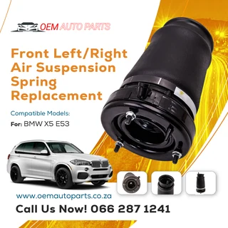 Front Left/Right Air Suspension Spring Replacement - BMW X5 E53