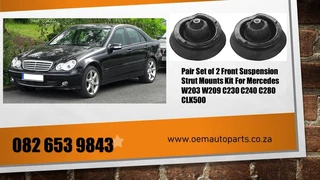Mercedes W203 Front Shock Mounts