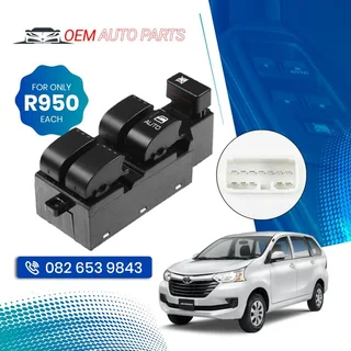 Toyota Collora Avanza Front Right Power Window Switch